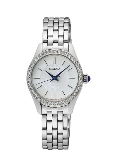 Seiko Sur539p Quartz Kadın Kol Saati Gri