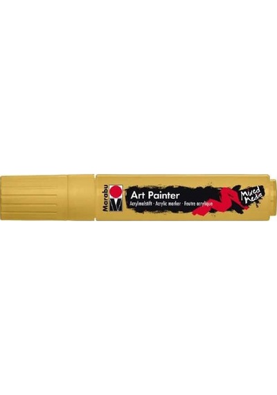 Marabu Art Painter Akrilik Marker 15 Mm Metallic Gold