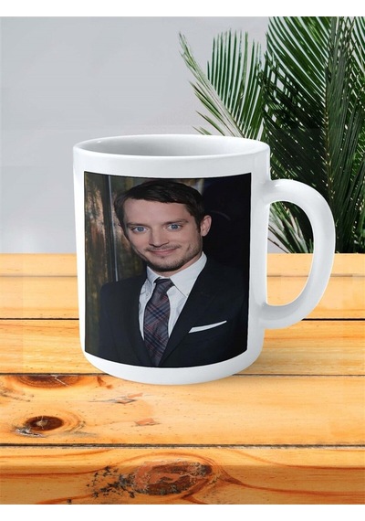Elijah Wood Baskılı Kupa Bardak Kişiye Özel Desen 3 Çok Renkli