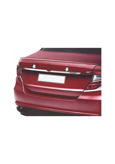 Fiat Egea 2015+ Krom Yazılı Bagaj Çıtası Paslanmaz Çelik
