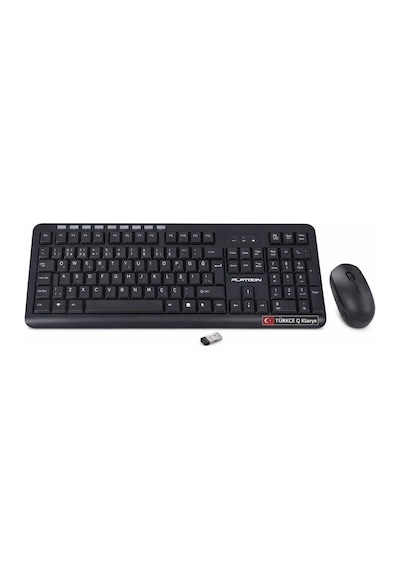 Platoon Pl-355 2.4ghz Multimedia Kablosuz Klavye Mouse Set Türkçe Q