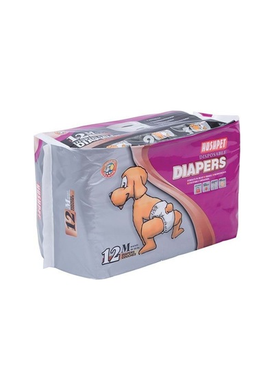Hushpet Köpek Alt Tuvalet Bezi M 12'li 7-16 Kg
