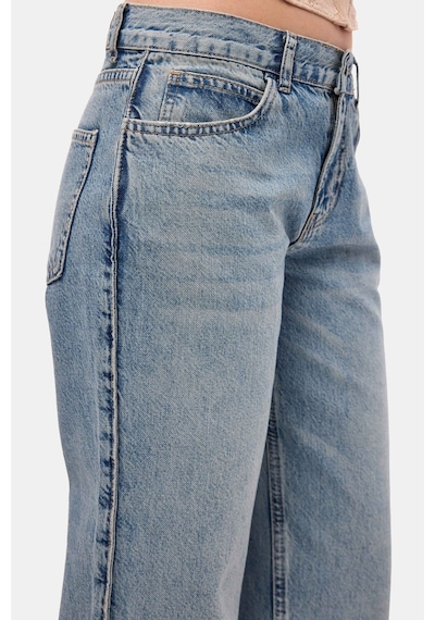 Itsbasic Kadın Kot Renk 4s6-32 Bootcut Fit Orta Bel Denim Jean
