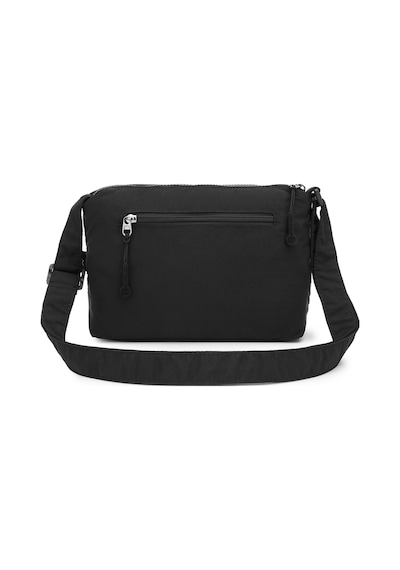 Smart Bags Siyah Ultra Hafif Kumaş Orta Boy Günlük Kadın Omuz Ve Çapraz Çanta