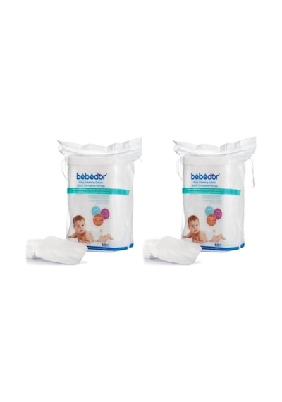 Sevimhome Bebedor B-631 Bebek Temizleme Pamuğu 2 Li Paket