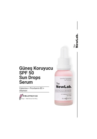 The NewLab Güneş Koruyucu Spf 50 Sun Drops Serum (Uva / Uvb Pa )