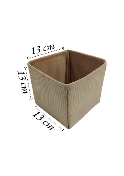 6'li Bej Çekmece İçi Düzenleyici Organizer Set - Çok Amaçlı Dolap İçi Kutu Seti Diğer