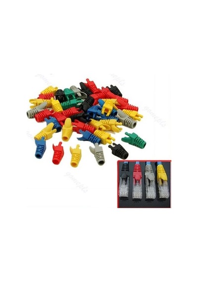 Yeni Nesil Cat. 6 Rj45 Kılıf - Gri