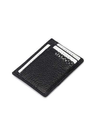 Tergan Siyah Deri Unisex Kredi Kartlık - S1kk00001676-a41 Siyah A41