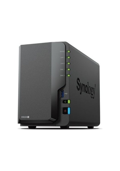 Synology DS224PLUS Nas 2 Yuvalı 2 GB Depolama Ünitesi