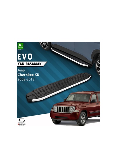 Jeep Cherokee Kk Evo Aluminyum Yan Basamak 153 Cm 2008-2012