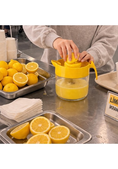 Tr Limon Sıkacağı, Cam Hazneli Limon Sıkma Aleti, Limon Sıkıcı 300 Ml Yeşil Genel