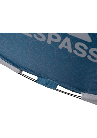 Tresspass Patterned Pop-up Su Geçirmez Çift Kişilik Çadır Mavi