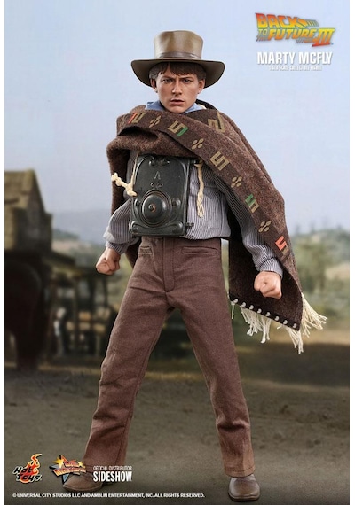 Hot Toys Marty Mcfly & Doc Brown Back To The Future Iıı Sixth Scale Figure Set - 909370 & 909369 - Bttf Mms616 / Mms617