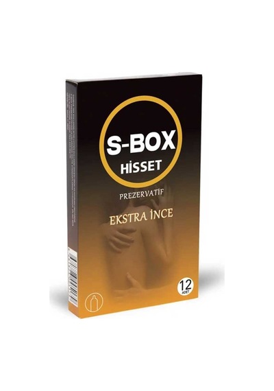 S-box Ekstra İnce Prezervatif 12'li - C-5137