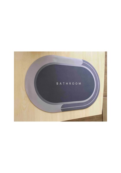 Buççin Online Mağaza Sihirli Su Emici Kaydırmaz Banyo Paspası + Esnek Musluk Lavabo Matı Su Tutucu - 2li Set D7m0g7 Orta Çok Renkli