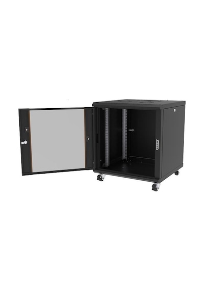 Ager 16u 600x600mm Dikili Tip Siyah Kabinet Agena Ag-an16u6060s1 Cam Kapak
