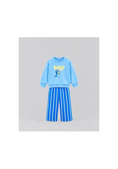 Luccokids Bluey Cocuk Takım Mavi Mavi