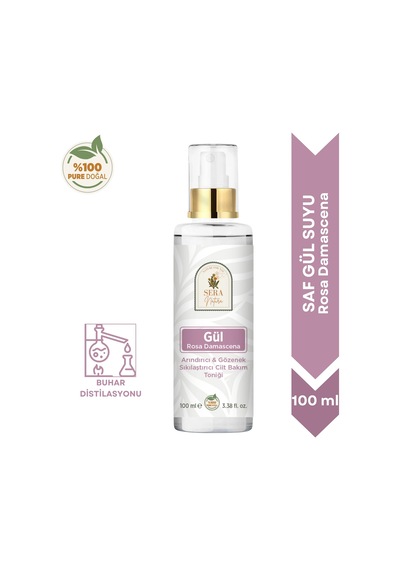 Sera Natura Gül Suyu İçerikli Arındırıcı ve Gözenek Sıkılaştırıcı Tonik 100 ML