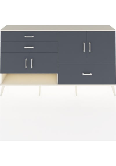 Arges Konsol 3 Raflı 3 Çekmeceli 4 Kapaklı 176x30x99 Aytaşı-antra Aytaşı-antrasit Arges Konsol 3 Raflı 3 Çekmeceli 4 Kapaklı 176x30x99 Aytaşı-antra Aytaşı-antrasit