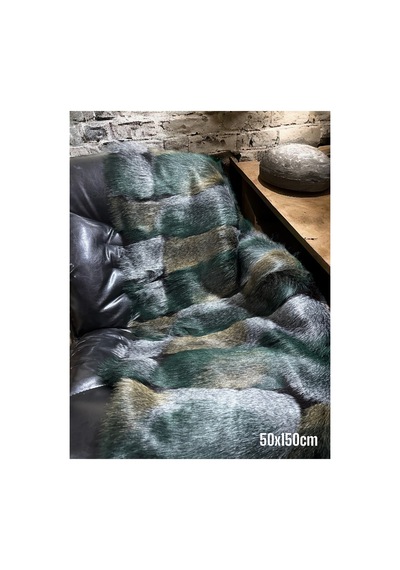 Yeşil Desen Ithal , Peluş Kumaş Yüksek Kalite Gramajlı, 50x150cm, Ev Tekstili Yeşil Yeşil