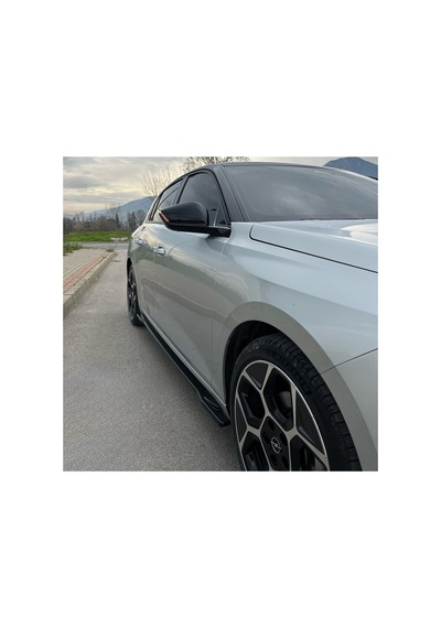 Opel Astra L 2020+ Yan Marşpiyel Piano Black Abs Yan Etek
