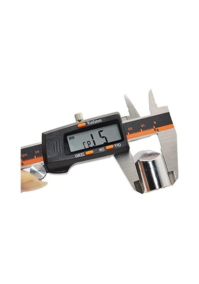 Dijital Paslanmaz Çelik Elektronik Kumpas, 150 X 001 Mm