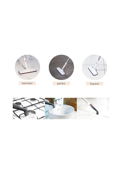Yui NV602 1200W 5 in 1 Buharlı Mop ve Temizlik Makinesi (Yui Türkiye Garantili)