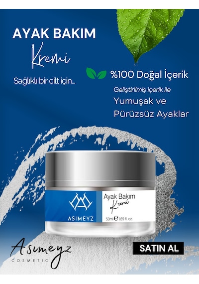 Asimeyz Ayak Bakım Kremi 50 ML