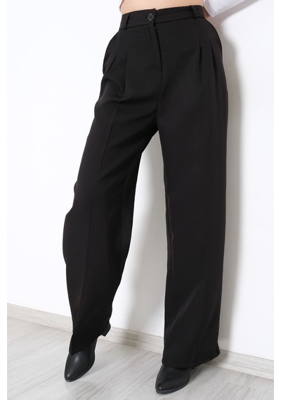 Bensu Store - Palazzo Pantolon Siyah - 20709.683. 001