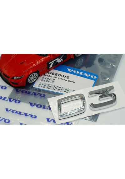 Volvo D3 V40 V50 V60 V90 C30 S40 S60 Xc40 Xc60 3m Krom Bagaj Yazı