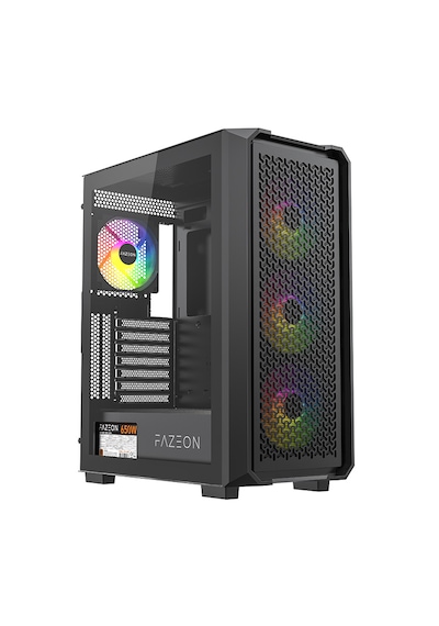 Fazeon F10 650w 80+ Mesh 4x120mm Argb Fanlı Atx Bilgisayar Kasası