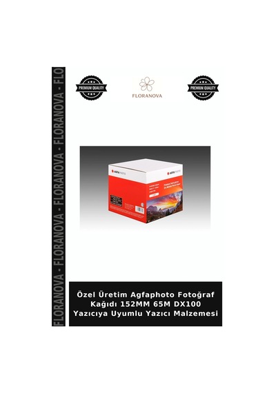 Özel Üretim Agfaphoto Fotoğraf Kağıdı 152mm 65m Dx100 Yazıcıya Uyumlu Yazıcı Malzemesi