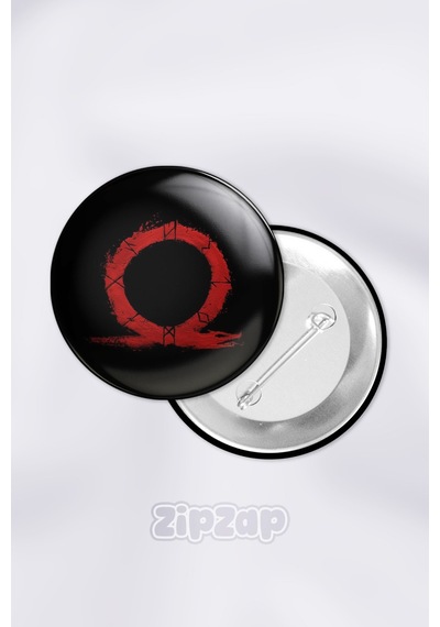 God Of War Kratos Video Oyun Bilgisayar Oyunu Çanta Süsü Rozet İğneli Buton Rozet Seti 1 Adet Çok Renkli