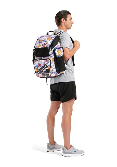 Arena One Go 45 Litre Ao Unisex Çok Renkli Yüzücü Sırt Çantası 010232101