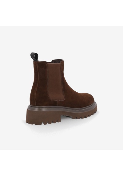 Cacao Dark Brown Bot Kadın 78c3 Frau Softy Chelsea Boot Acı Kahverengi