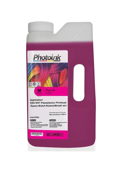 Dx5/dx7/5113 Kafa Uyumlu 1000 Ml Kırmızı Magenta Dye Plotter Mürekkep T - Pnd