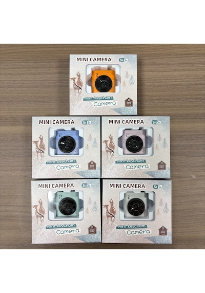 Çeşithane S5s6 Mini Dijital Kamera 64mp Ips Ekran Taşınabilir Vlog-beyaz