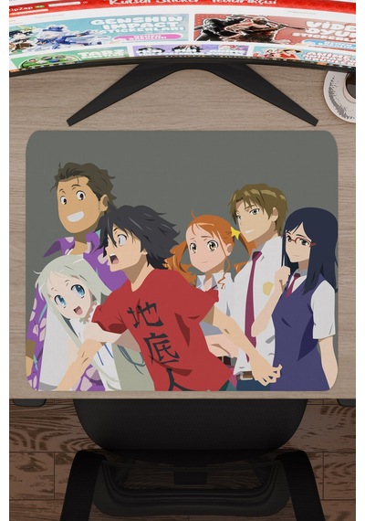 Anohana Anime V1 - 48x40 Xl Gaming Kauçuk Kaymaz Taban Mouse Pad Fare Altlığı
