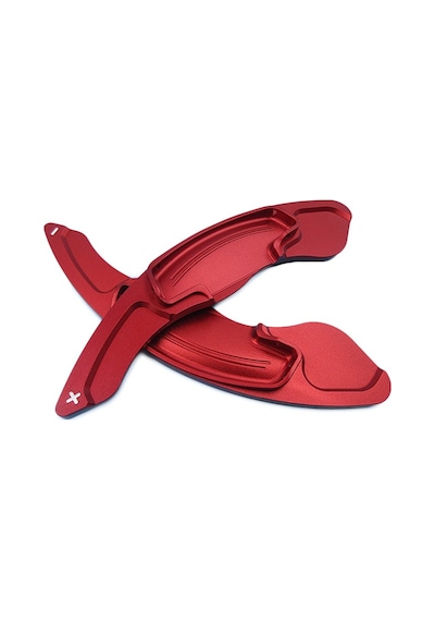 Autogp Honda Civic Fc5 Uyumlu Direksiyon F1 Vites Kulakçık Paddle Shift Knob Kırmızı Renkli