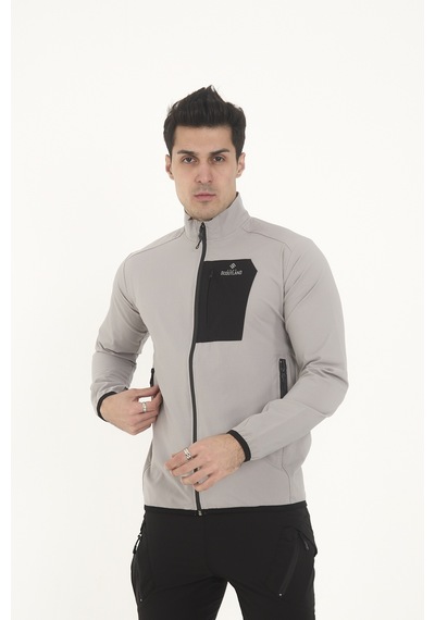 Camp Scoutland Camp255 Outdoor Tactical Su İticili Erkek Fermuarlı Taktik Sweatshirt Taş