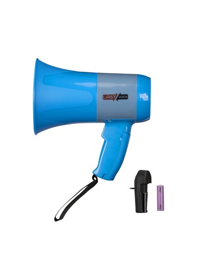 Lastvoice Mgf-50usb 50w Bataryalı Megafon Mavi
