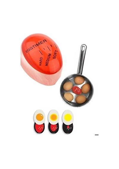 Dublör Yumurta Zamanlayıcı Egg Timer Pişirme Haşlama Süresi Aparatı Zamanlayıcı Silikon