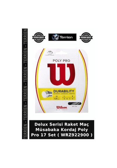 Özel Seri Kordaj Poly Pro 17 Set Wrz922900 Ekipman Spor Malzemesi