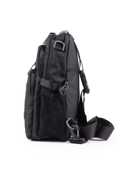 İmaks Çokgözlü İmperteks Kumaş Günlük Sırt Çapraz Göğüs El Ve Omuz Çantası Unisex Siyah Body Bag 927 Siyah - Gri