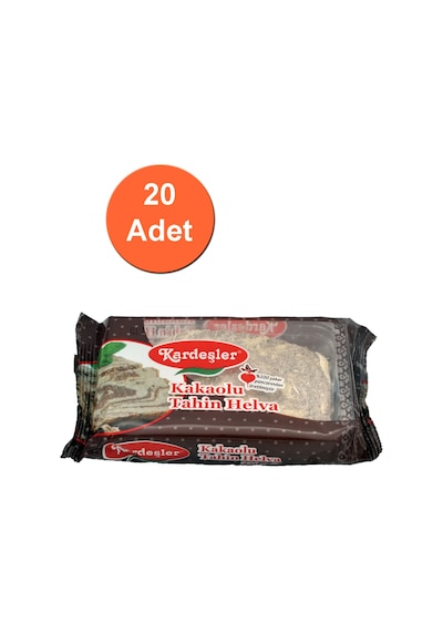 Kardeşler Kakaolu Tahin Helva 20 x 250 G