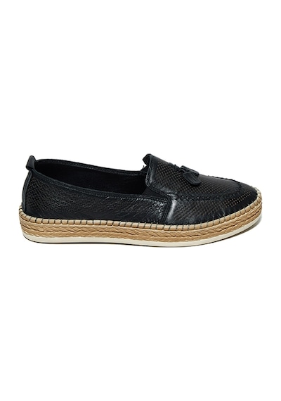 Bestello Püsküllü Poli Taban Casual 020-050 Kadın Ayakkabı Siyah