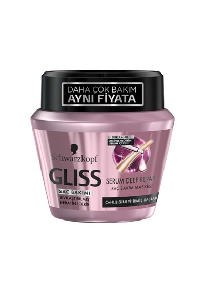 Tr Glıss Saç Maskesi Serum Deep Repaır 200 Ml Delist