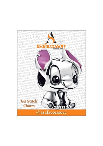 Stitch Charm Gümüş Kaplama