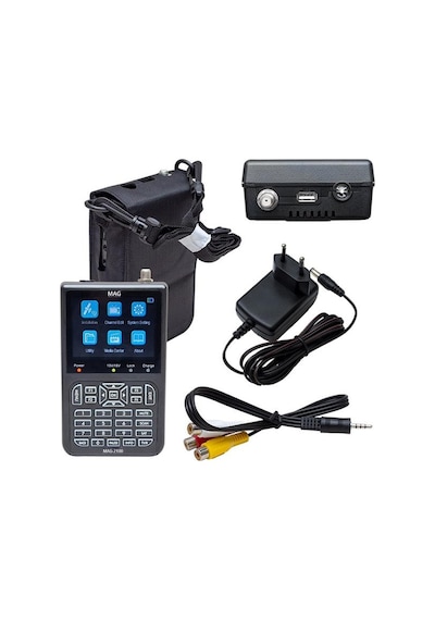 Mag Mag-2100 3.5'' Dvb-s/s2 Lcd Ekran Görüntülü Hd Uydu Yön Sinyal Bulucu